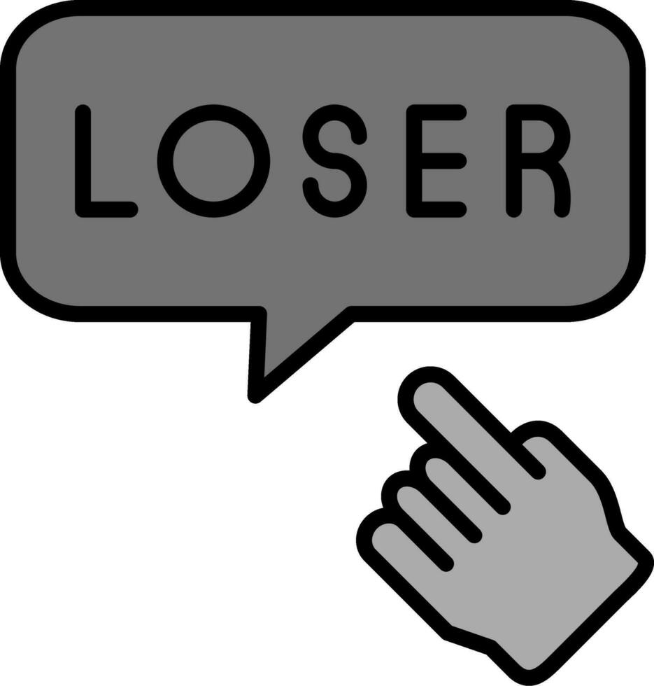 Loser Vector Icon