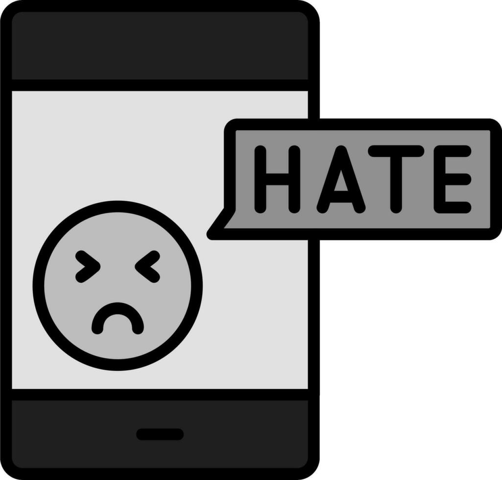 Hate Vector Icon