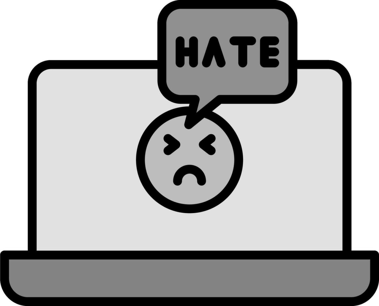 Hate Vector Icon