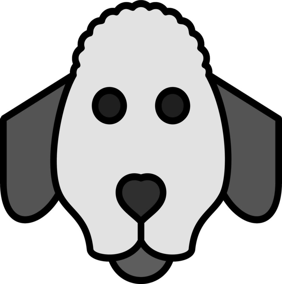 Poodle Vector Icon