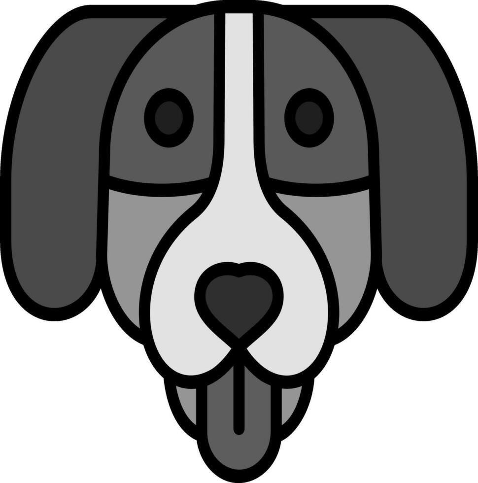 Bernese Mountain Vector Icon