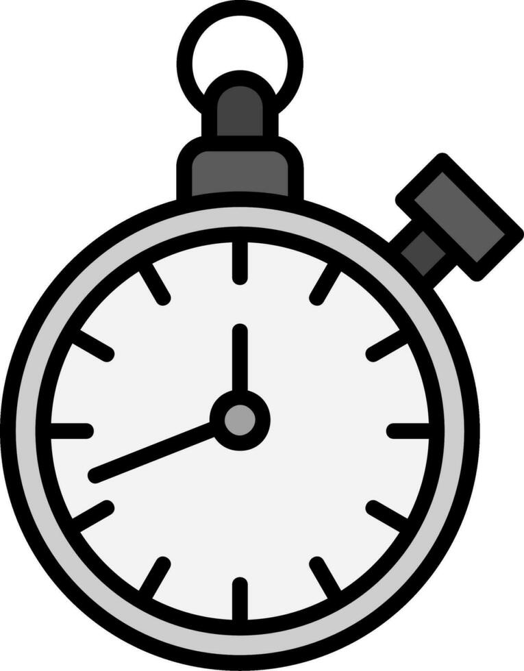 antiguo reloj vector icono