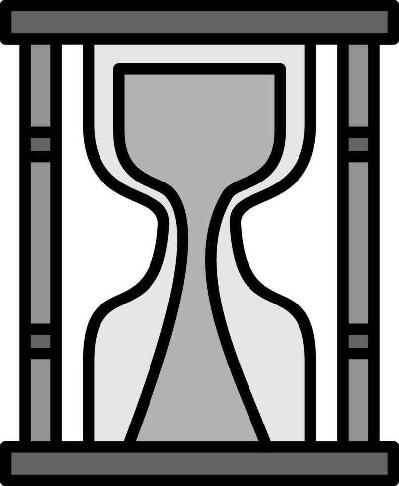 icono de vector de reloj de arena