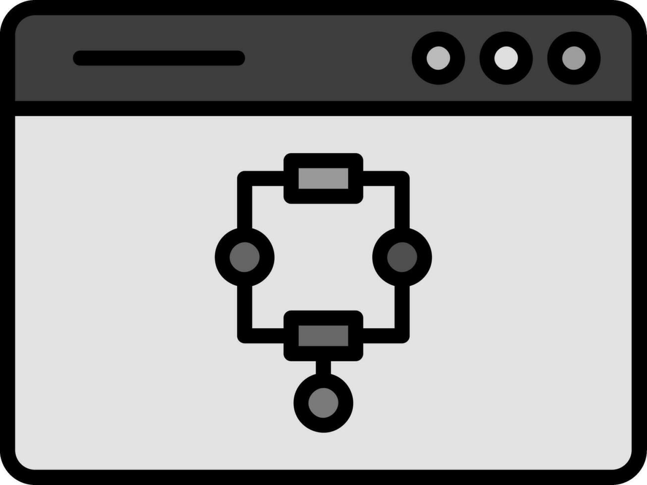 Algorithm Vector Icon