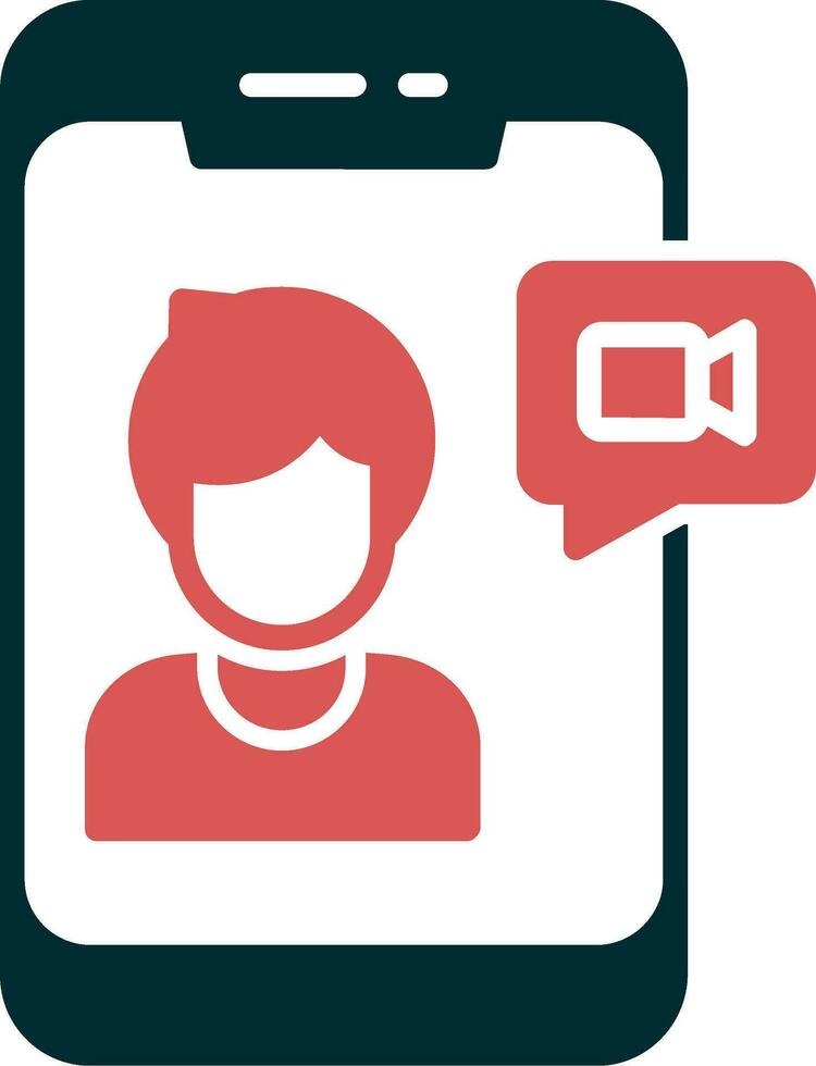 Video Call Vector Icon