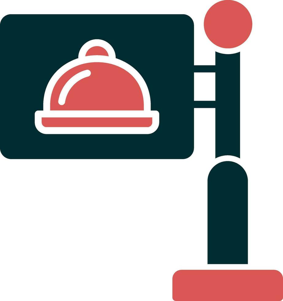 icono de vector de restaurante