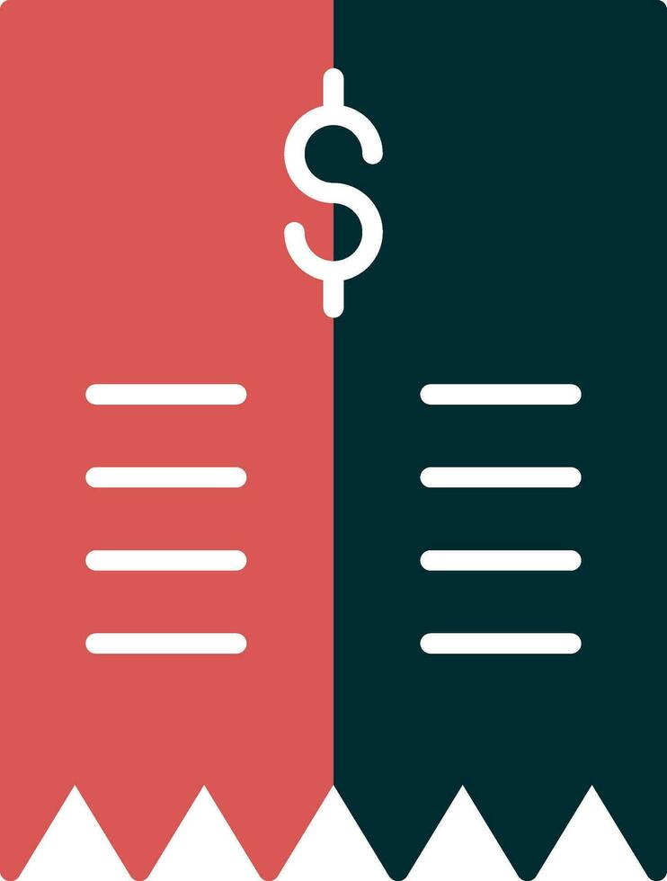 Bill Vector Icon