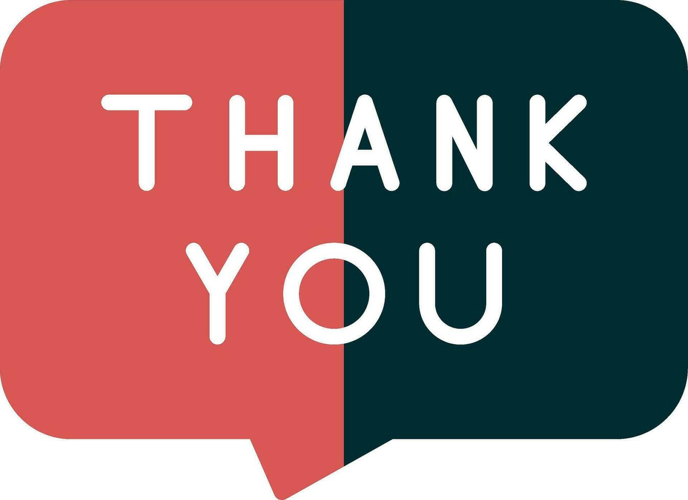 Thank You Vector Icon