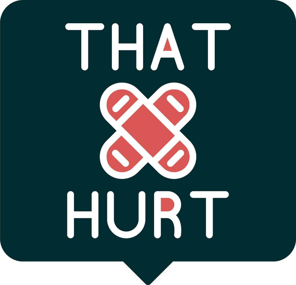 That Hurts Vector Icon