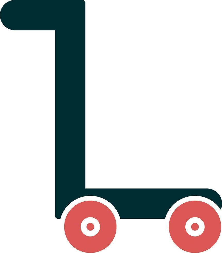 Trolley Vector Icon