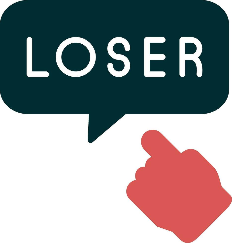 Loser Vector Icon