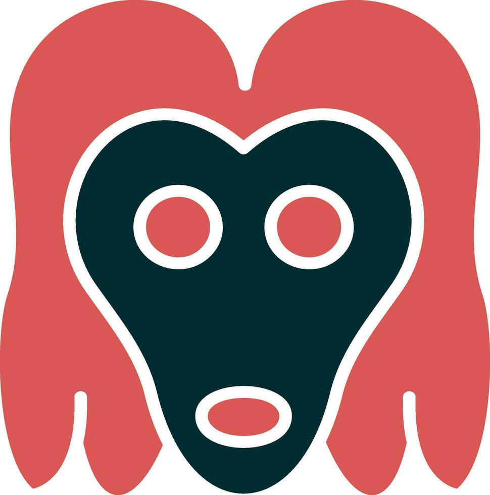 Afghan Hound Vector Icon