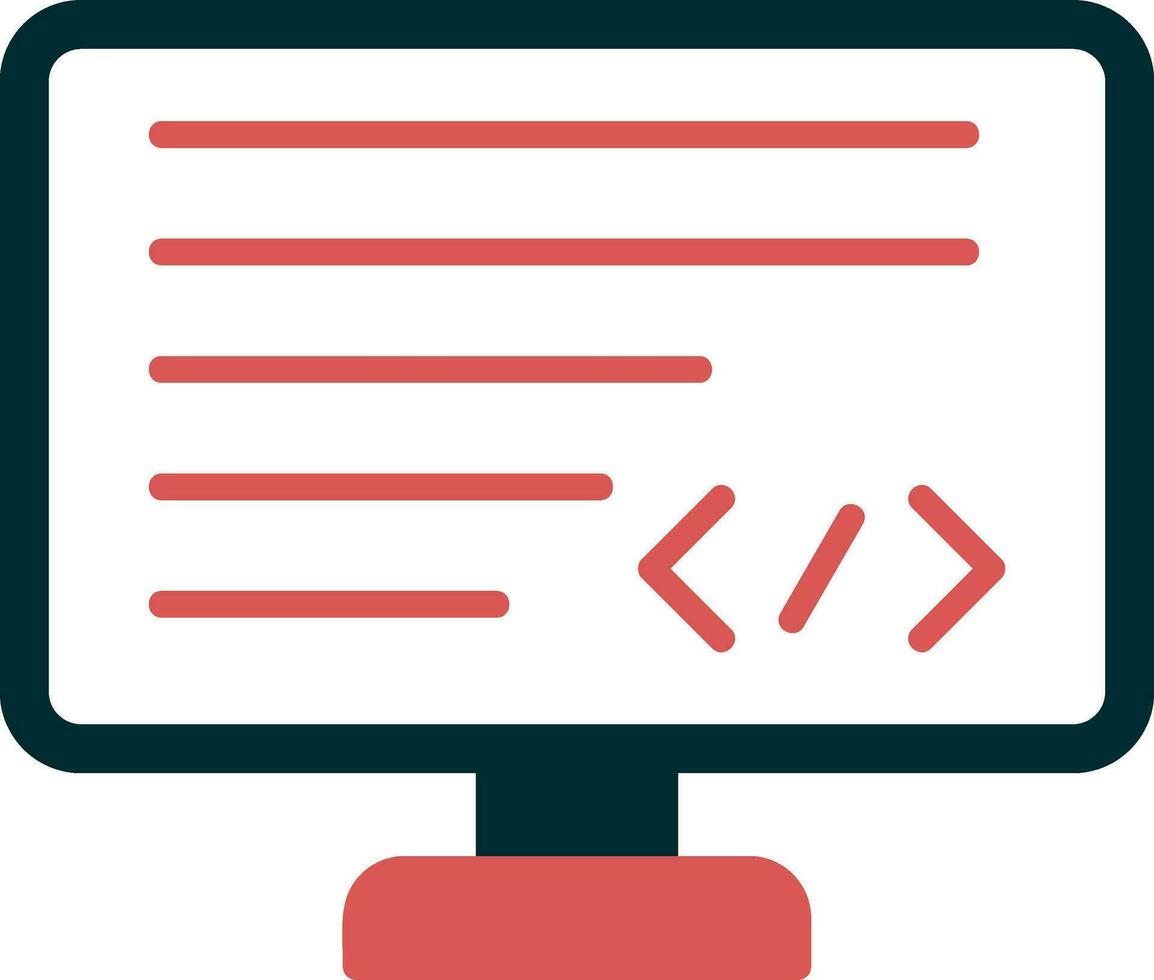 Coding Vector Icon