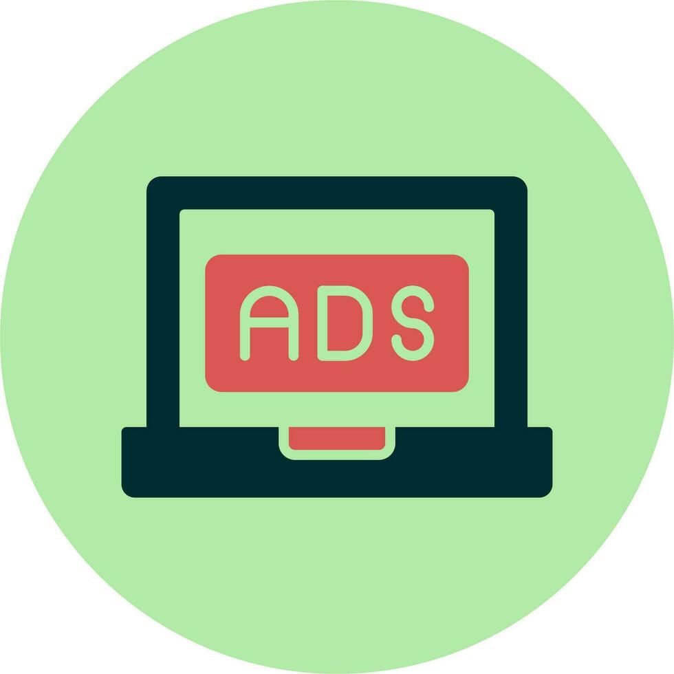 Ads Vector Icon