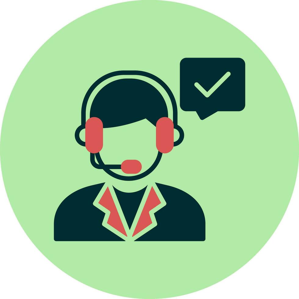 Customer Service Vector Icon