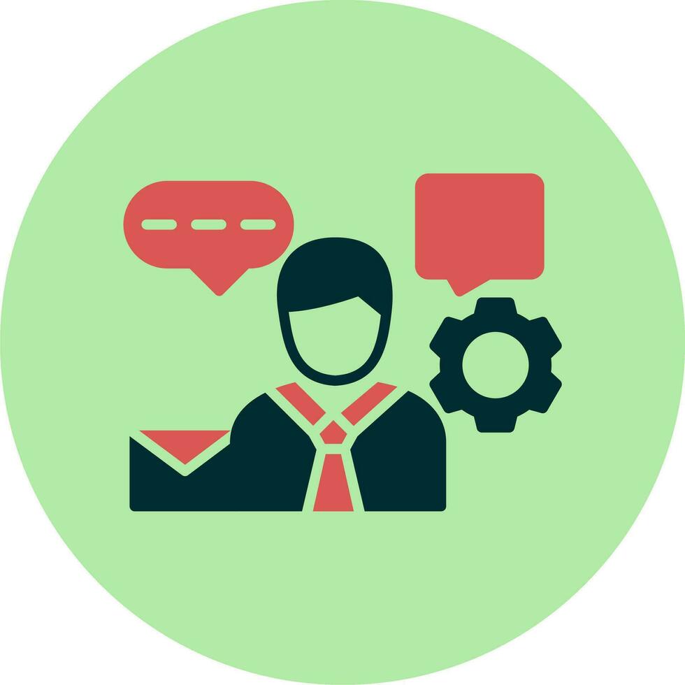 Client Support Vector Icon