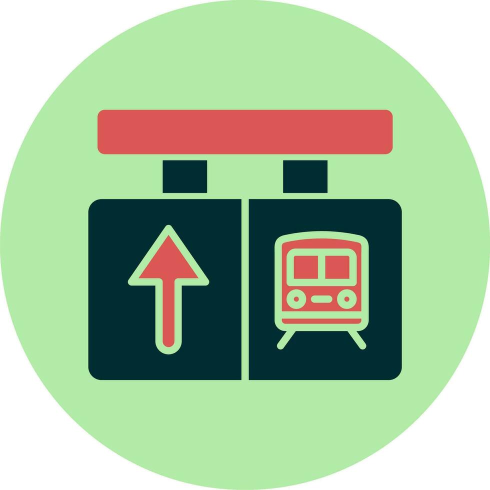 Departure Vector Icon