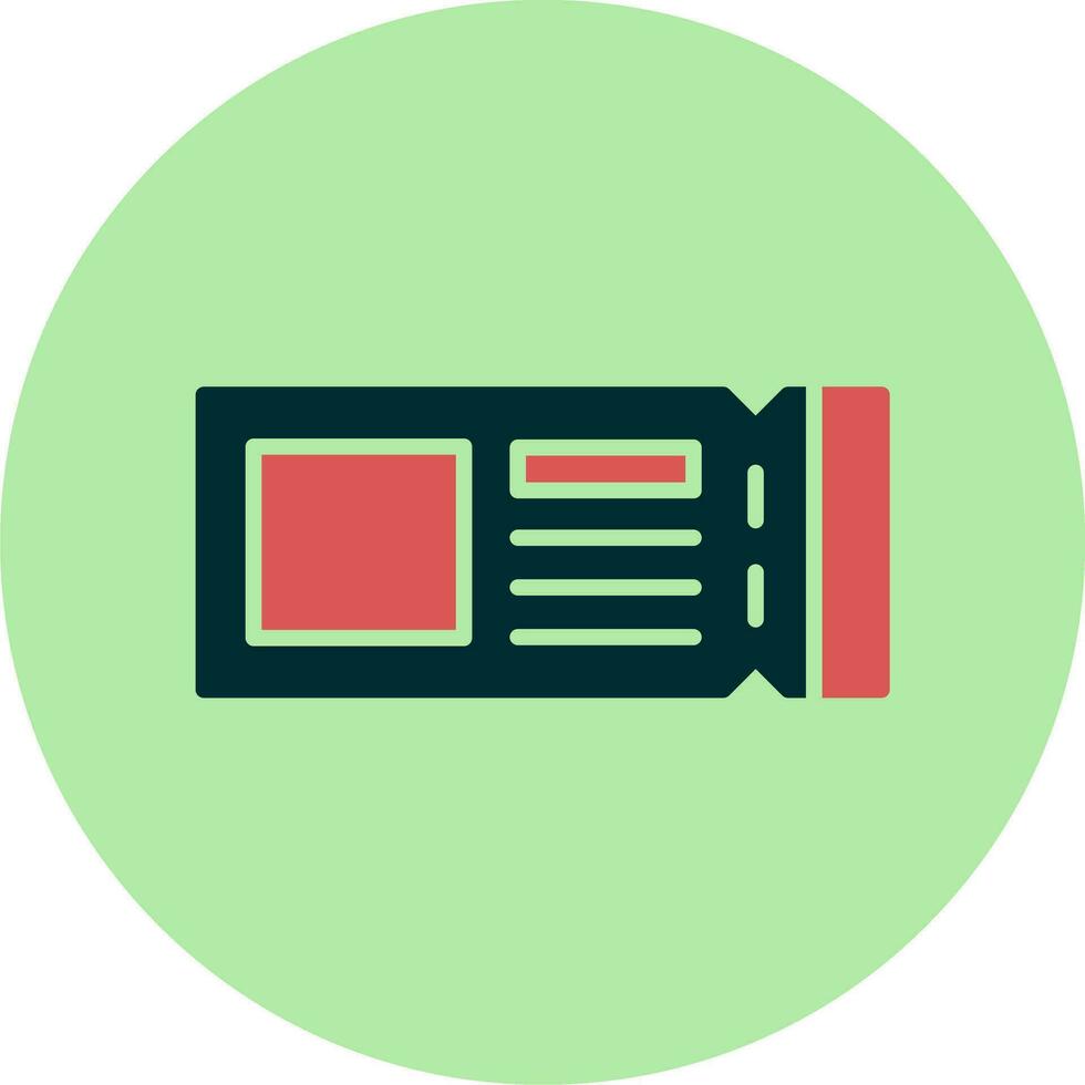 Ticket Vector Icon