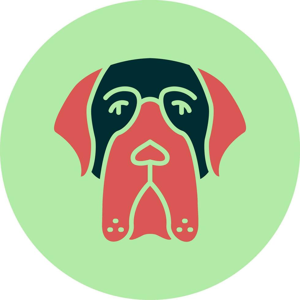 Saint Bernard Vector Icon