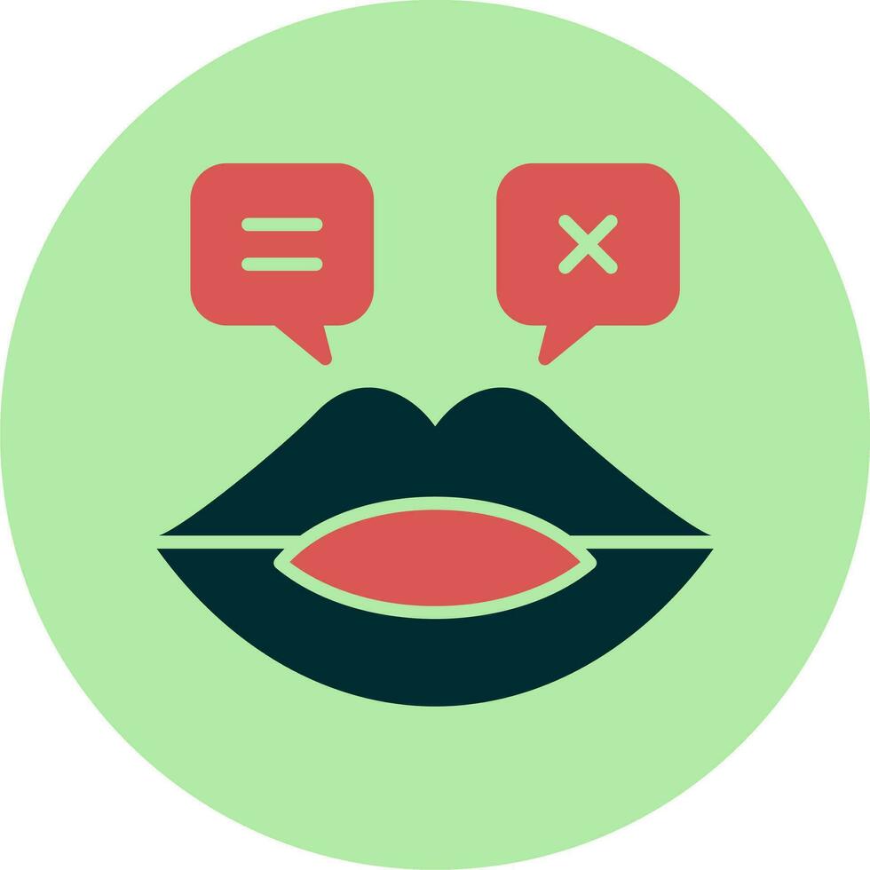 Gossip Vector Icon