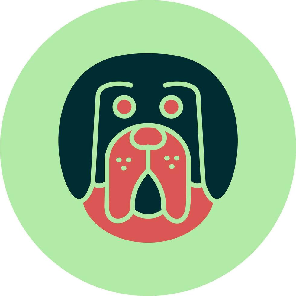 Tibetan Mastiff Vector Icon