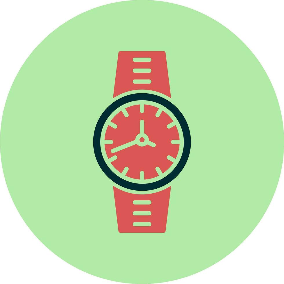 reloj, vector, icono vector