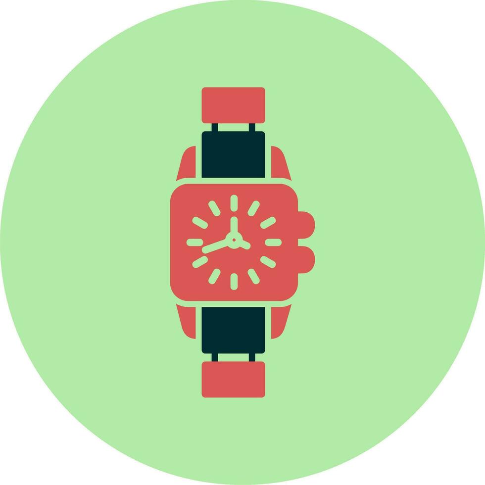 reloj, vector, icono vector