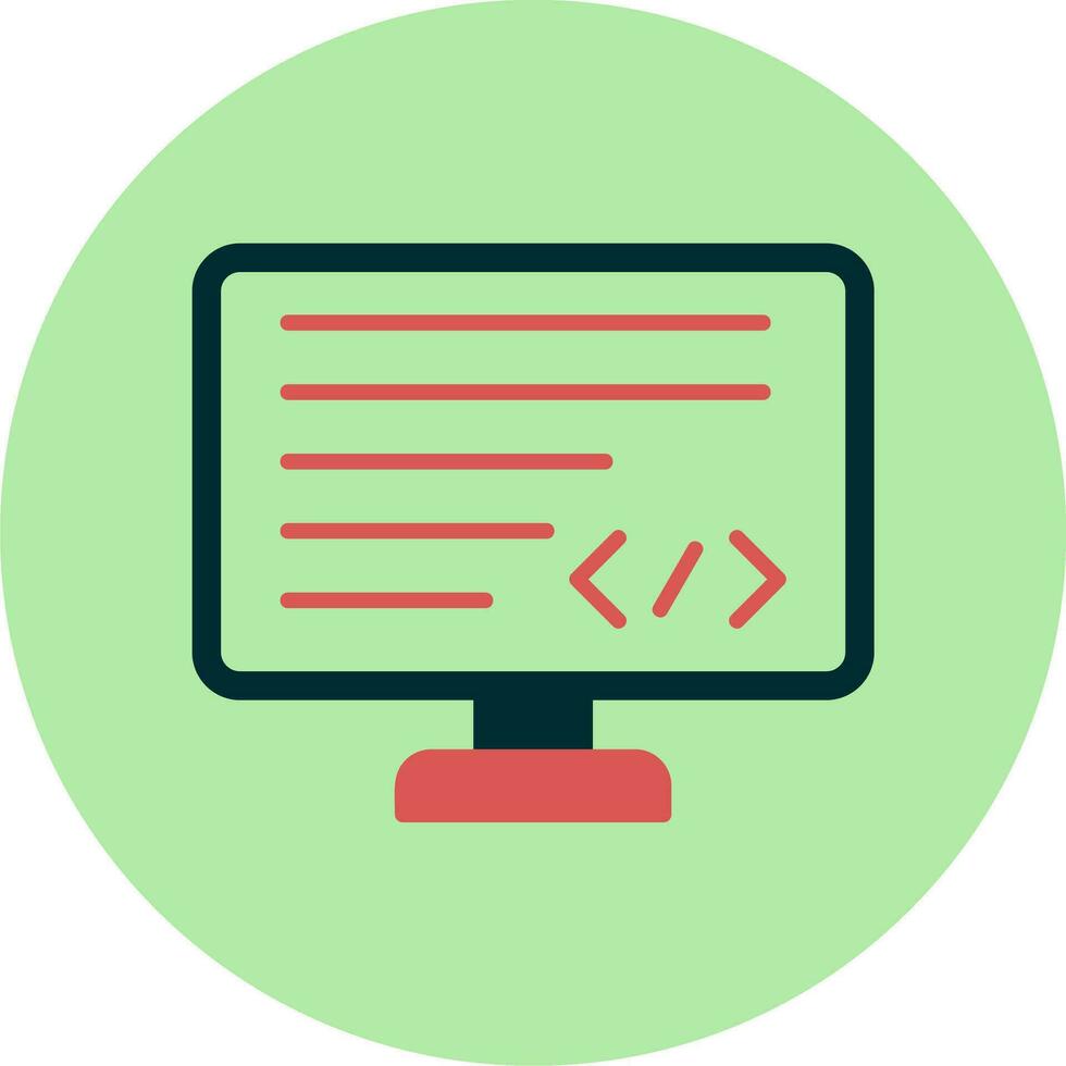 Coding Vector Icon