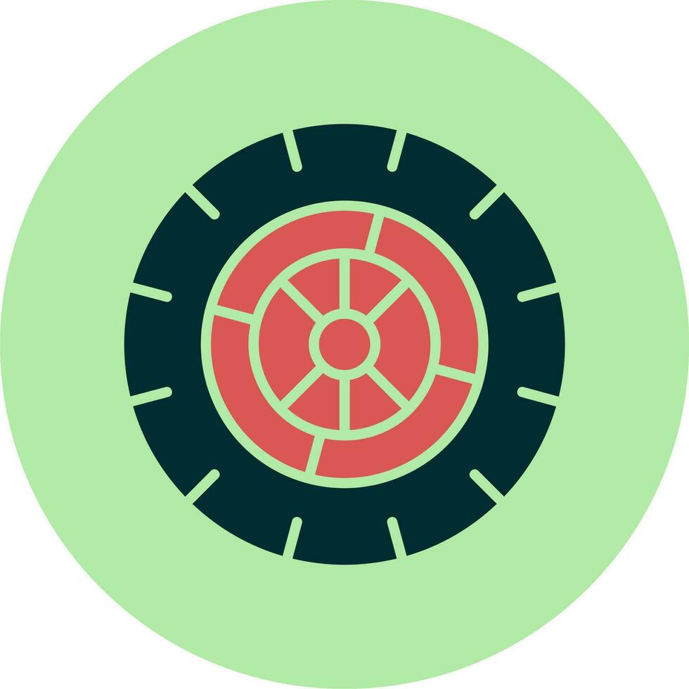 Wheel Vector Icon