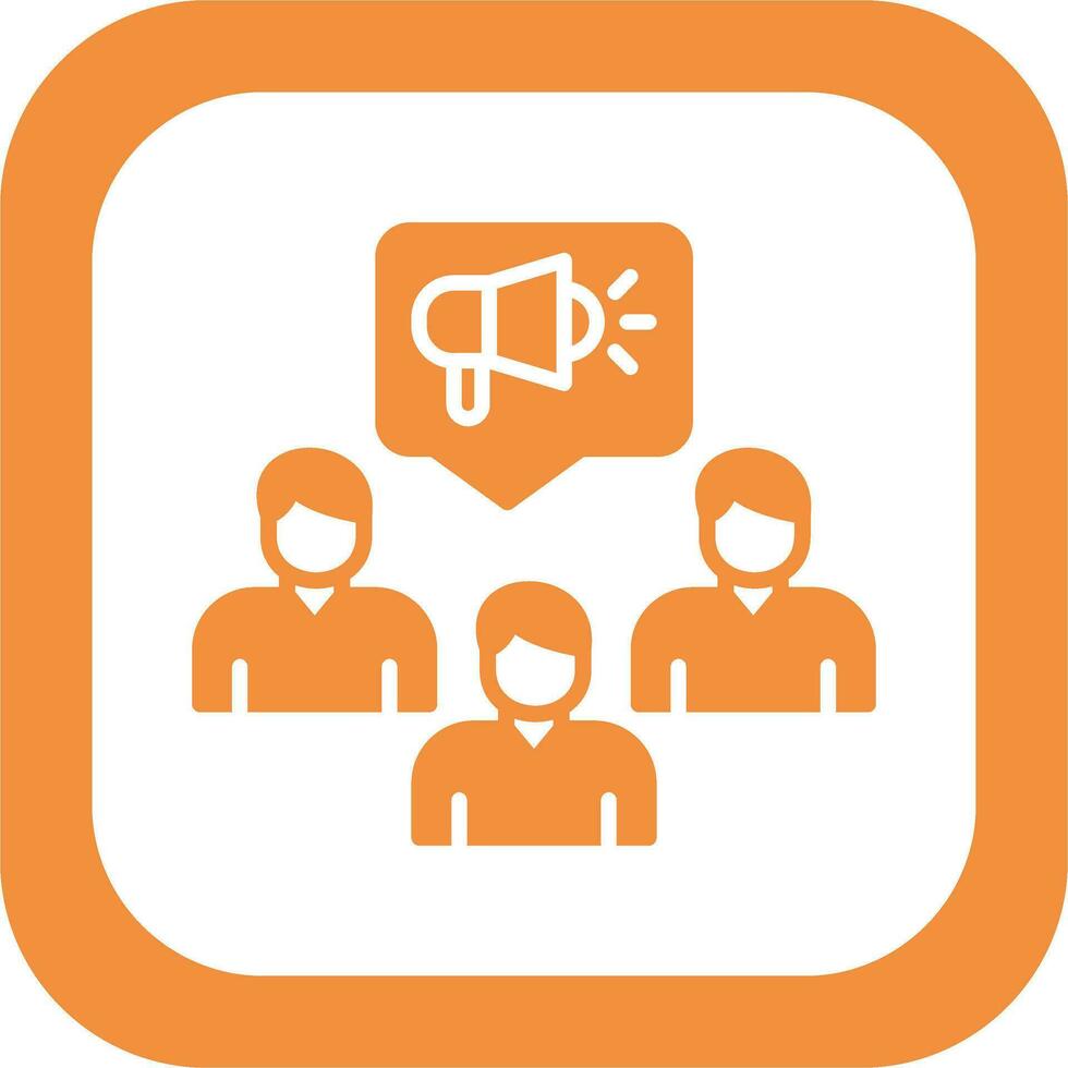 Public Relation Vector Icon