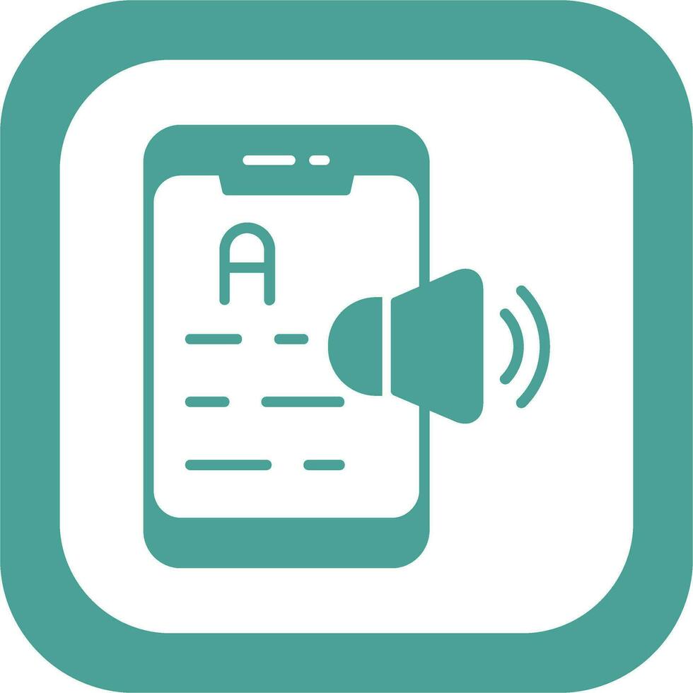 Text To Speech Vector Icon