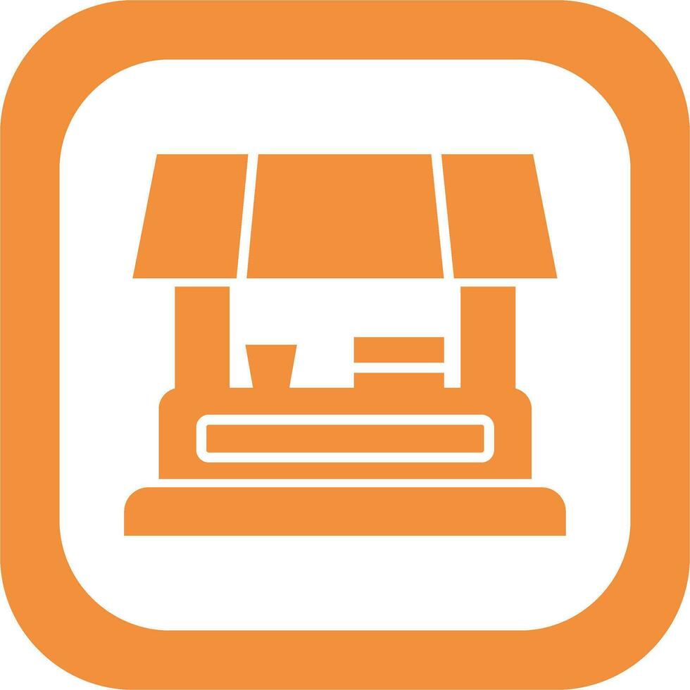 Food Stall Vector Icon