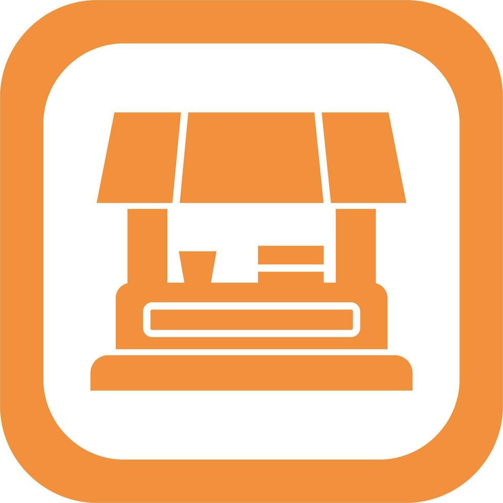 Food Stall Vector Icon