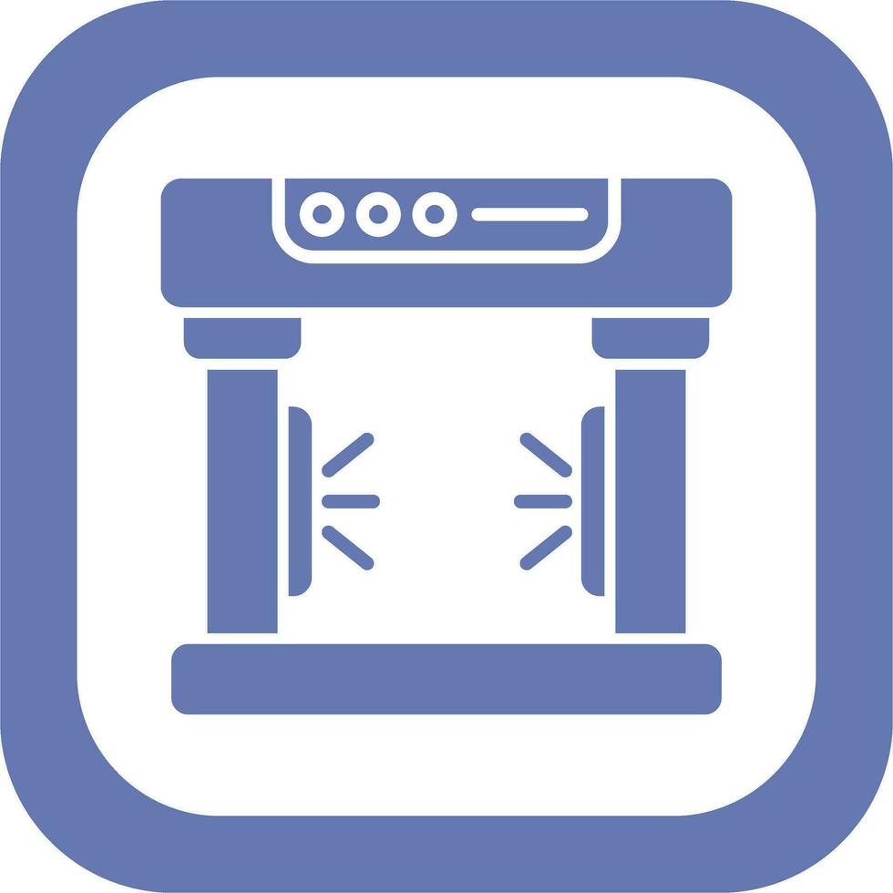 Metal Detector Vector Icon