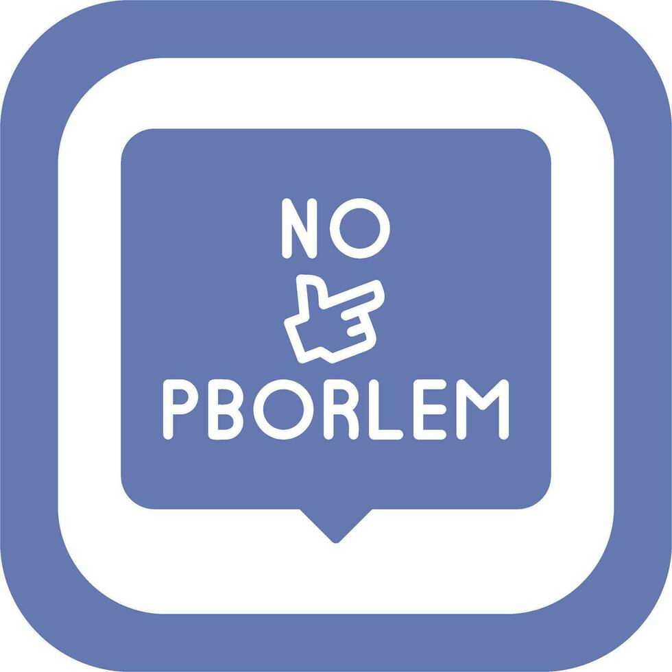 No Problem Vector Icon