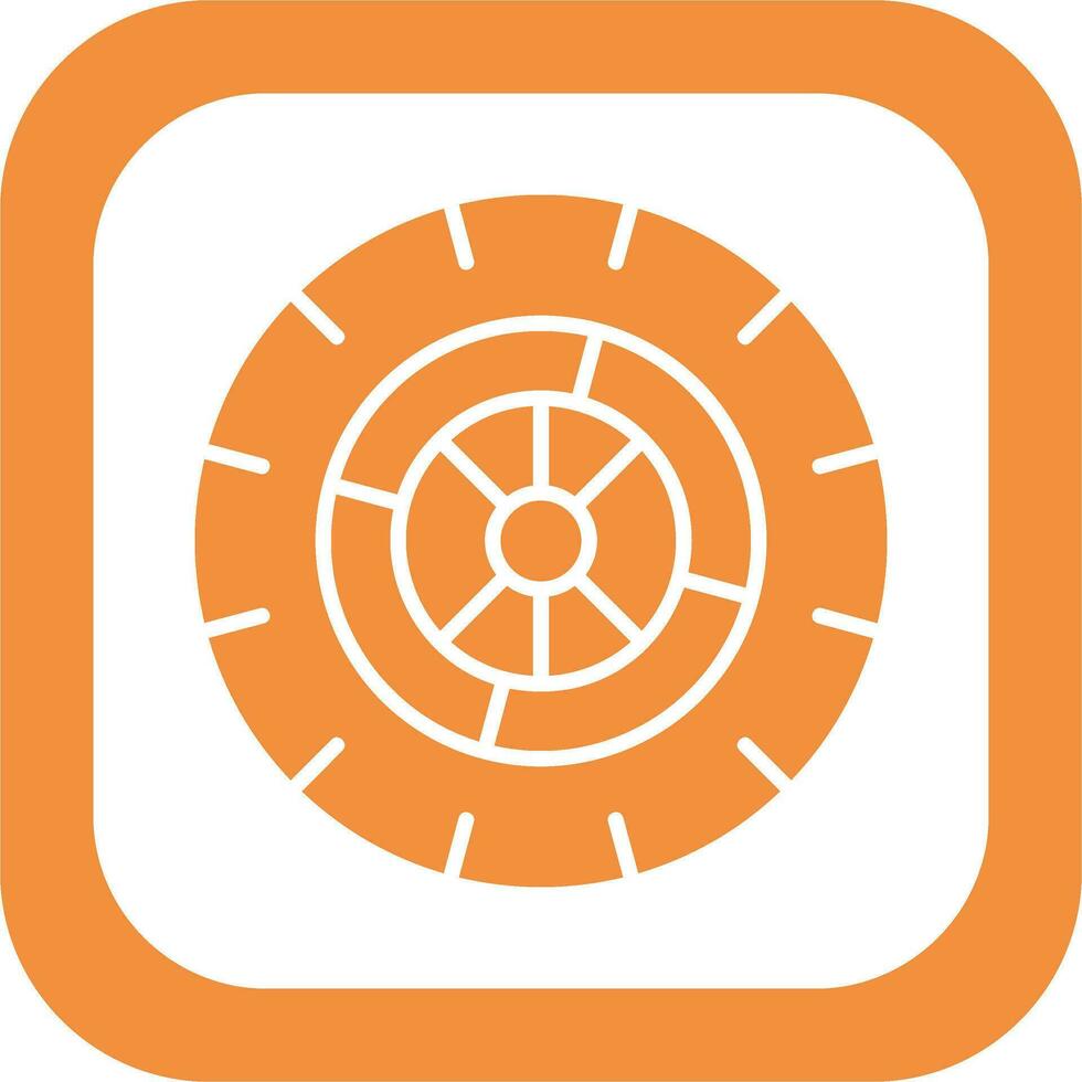 Wheel Vector Icon
