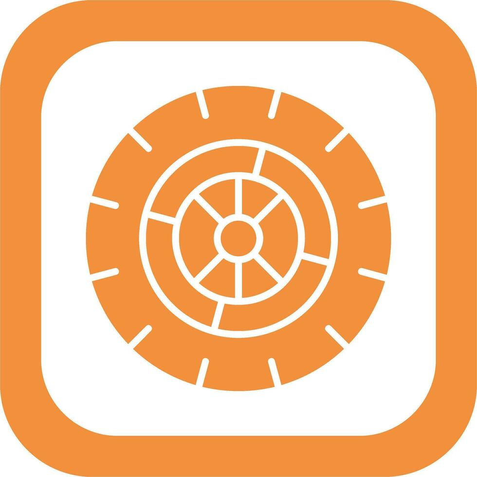 Wheel Vector Icon