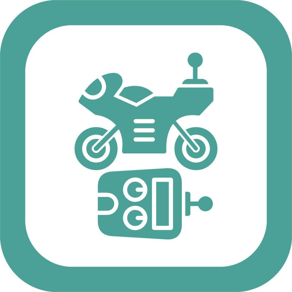 icono de vector de bicicleta