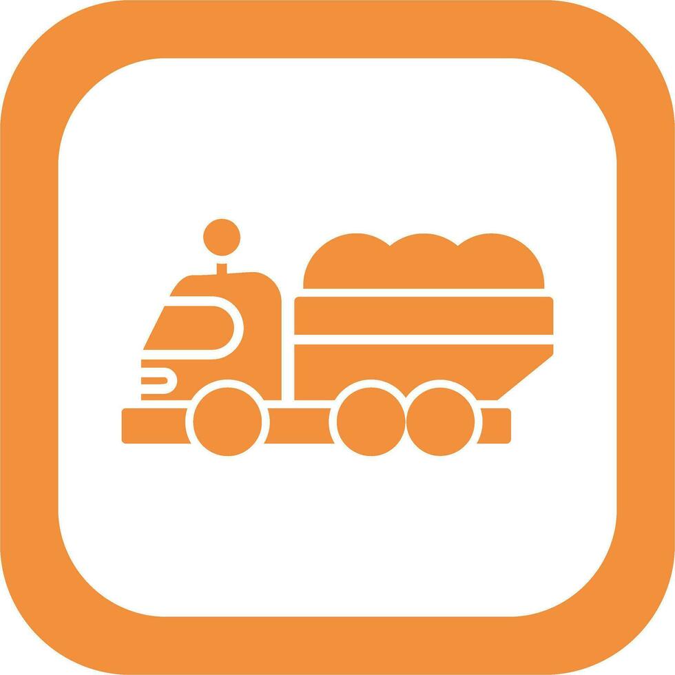 Dump Truck Vector Icon