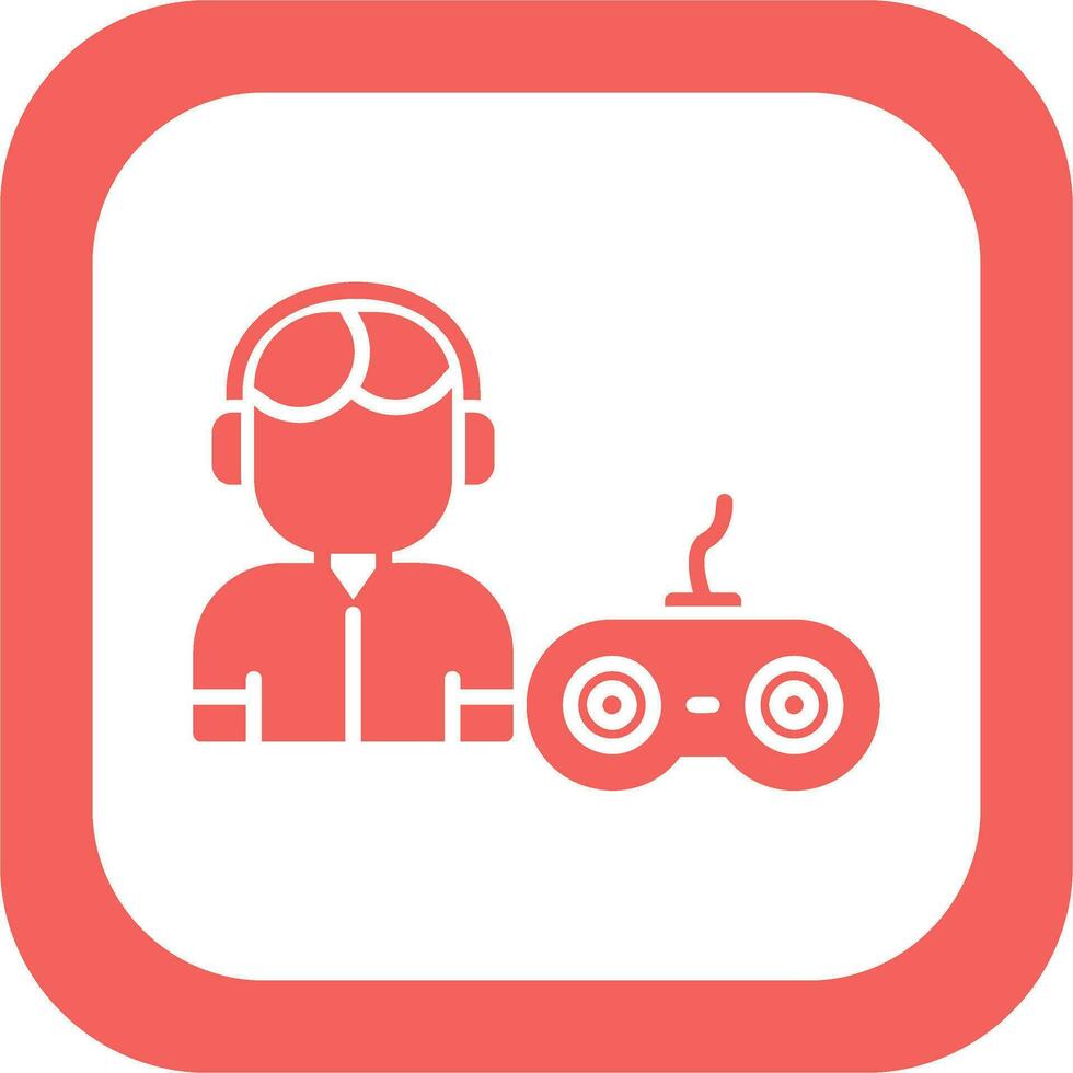Gamer Vector Icon
