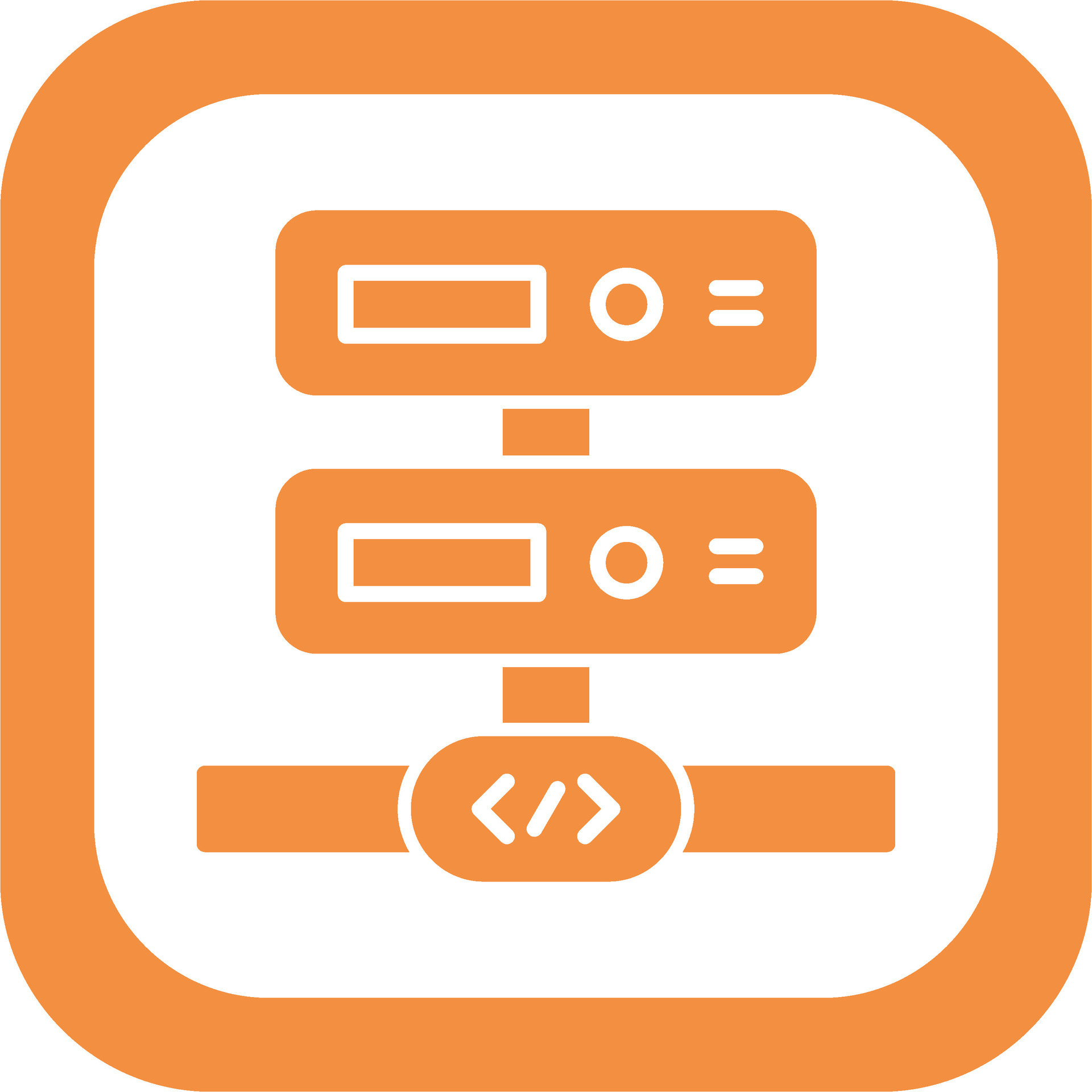 Backend Vector Icon 30988165 Vector Art at Vecteezy