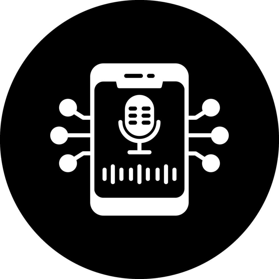 Voice Assistant Vector Icon