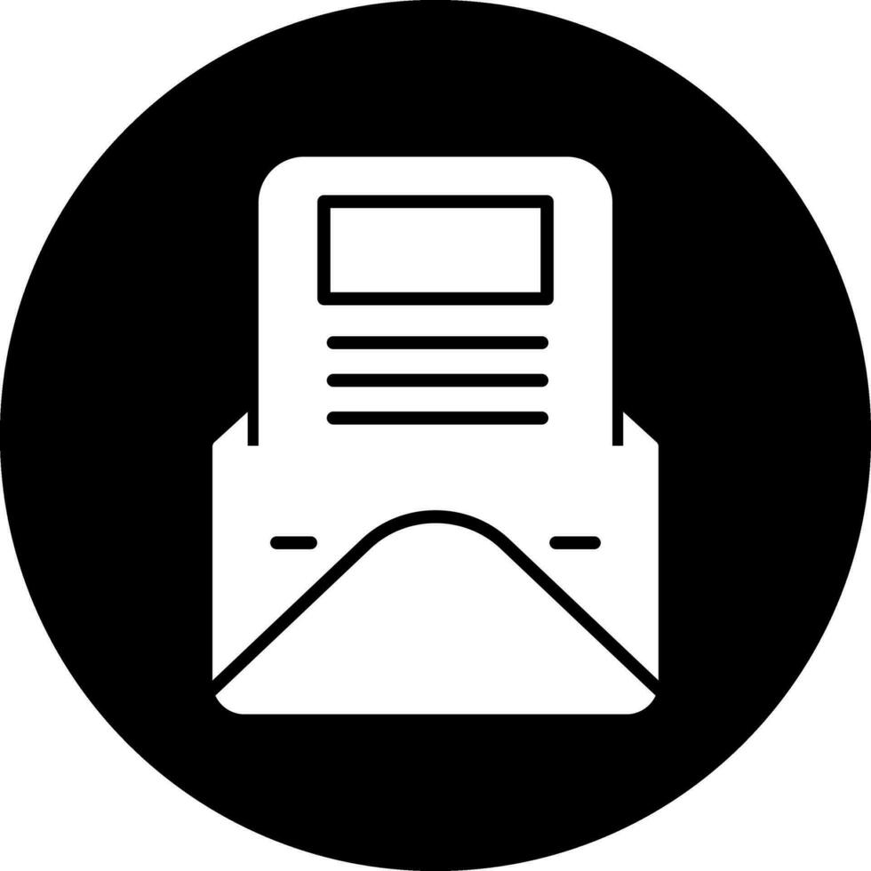 Newsletter Vector Icon