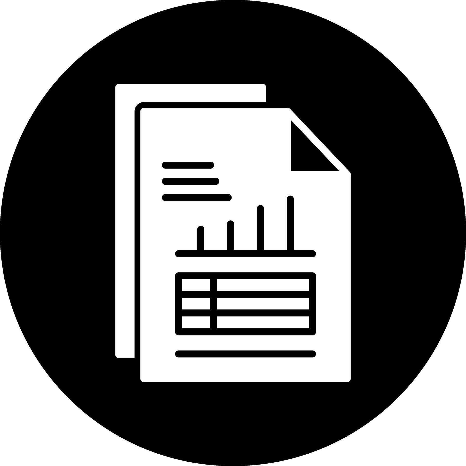 Data Report Vector Icon 30988425 Vector Art at Vecteezy