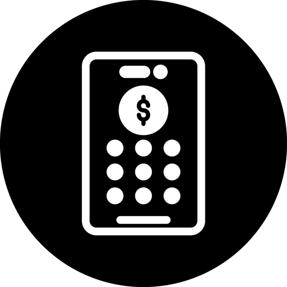 Banking Pin Code Vector Icon
