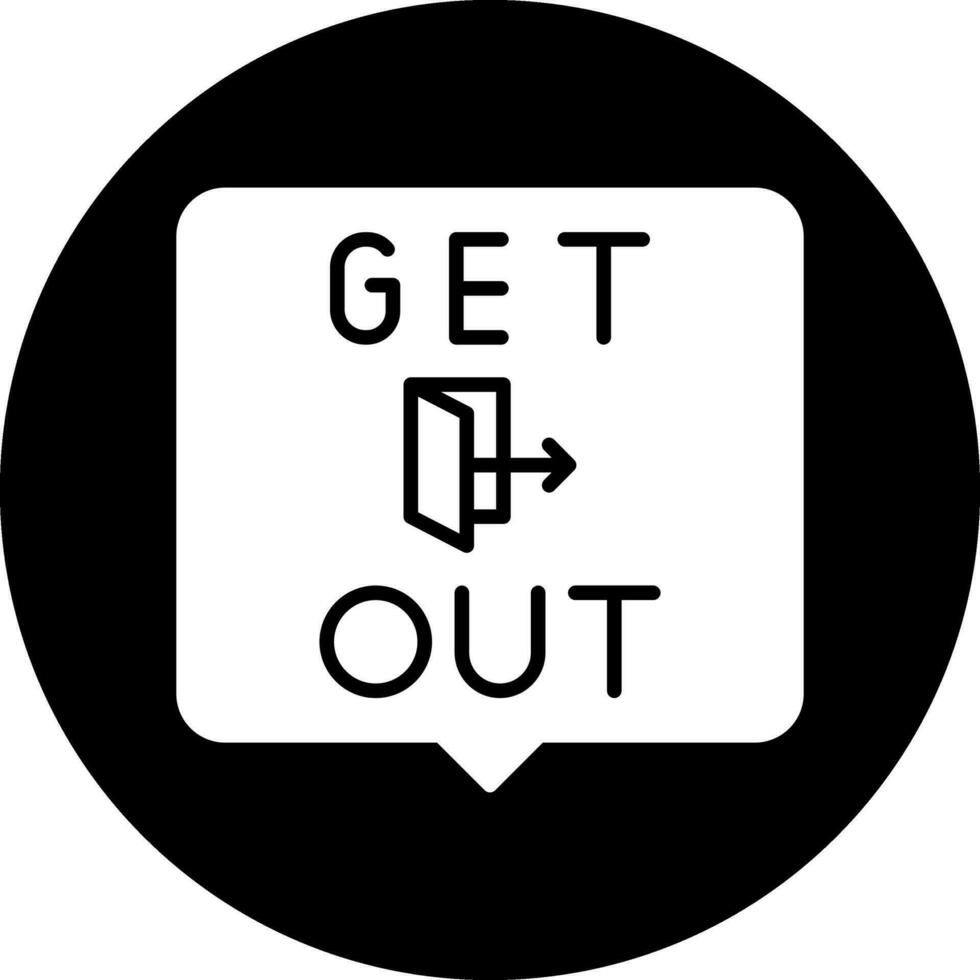 Get Out Vector Icon