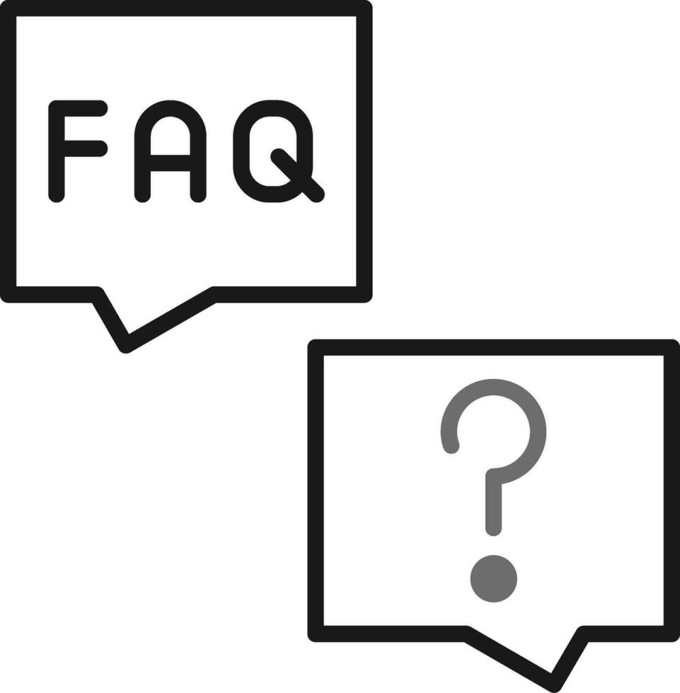 FAQ Vector Icon