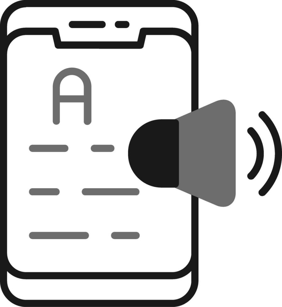 Text To Speech Vector Icon