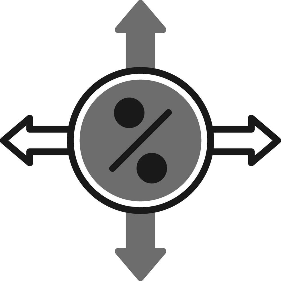 Base Broadening Vector Icon