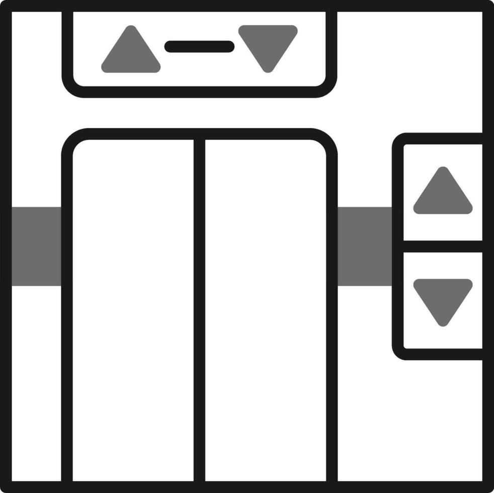 icono de vector de ascensor